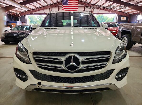 4JGDA0EB2GA725978 2016 MERCEDES-BENZ GLE-CLASS White Հետևի տեսք