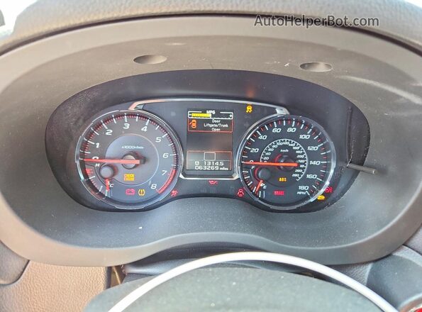 JF1VA1J66K9804982 2019 SUBARU WRX Красный Вид задних сидений
