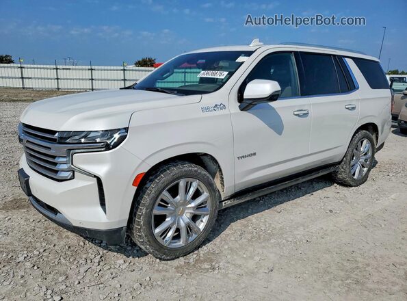 1GNSKTKT8MR223567 2021 CHEVROLET TAHOE White Հետևի ձախ