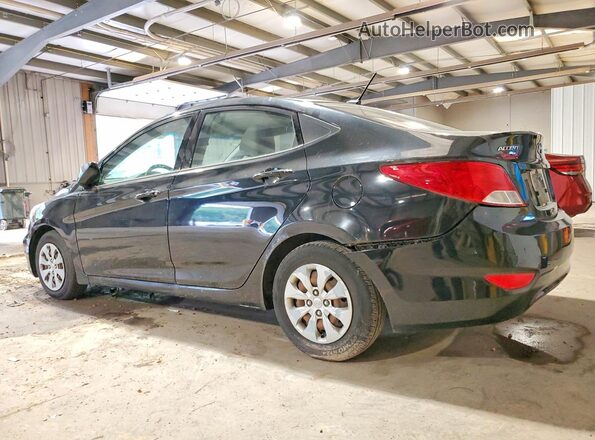 KMHCT4AE4GU977162 2016 HYUNDAI ACCENT Black უკანა მარჯვენა