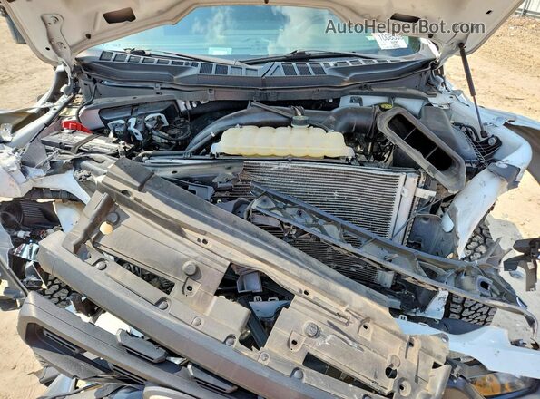 1FTEX1EP0PKD01234 2023 FORD F150 White Вид підкапотного простору