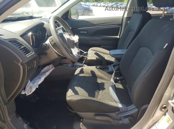 JA4APUAU1MU004009 2021 MITSUBISHI OUTLANDER Gray წინა პანელის ხედი