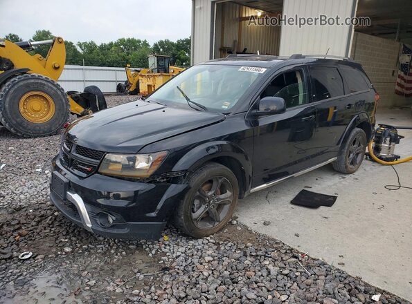 3C4PDCGG5JT335539 2018 DODGE JOURNEY Black Rear left