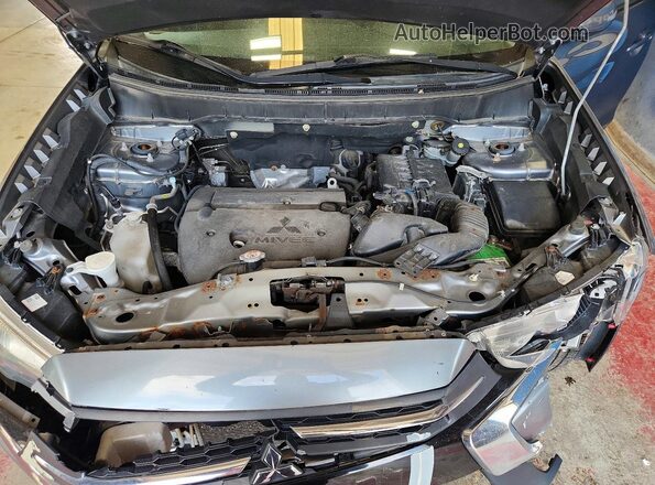 JA4AP3AU8KU008128 2019 MITSUBISHI OUTLANDER Gray Widok naklejki z numerem VIN