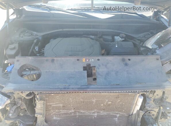 KM8R14HE3NU465413 2022 HYUNDAI PALISADE Black Vista de la etiqueta del VIN