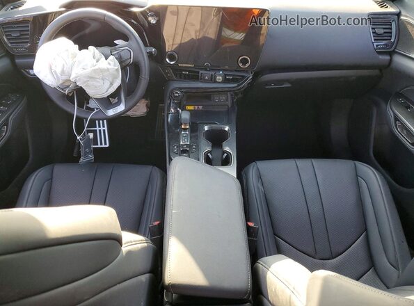 2T2KGCEZ7SC087302 2025 LEXUS NX Black Սարքավորումների վահանակի տեսք