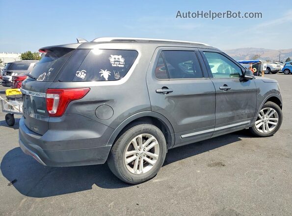 1FM5K7DH2HGB15156 2017 FORD EXPLORER Серый Передняя правая четверть