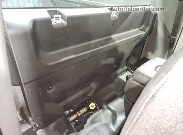 3GCNWAEH2KG271021 2019 CHEVROLET SILVERADO White Սալոնի հետևի տեսք