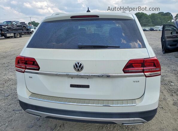 1V2DP2CA0JC600402 2018 VOLKSWAGEN ATLAS White Vista interior delantera