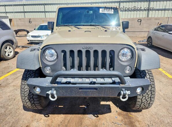1C4BJWDG9HL686324 2017 JEEP WRANGLER Tan უკანა ხედი