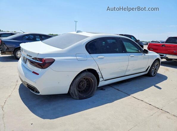 WBA7F2C53JG423595 2018 BMW 7 SERIES White Przód prawy