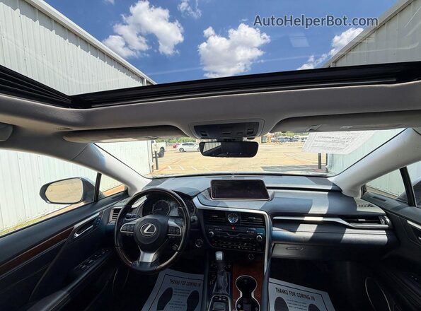 JTJGZKCA7J2008328 2018 LEXUS RX Серебряный Вид задних сидений