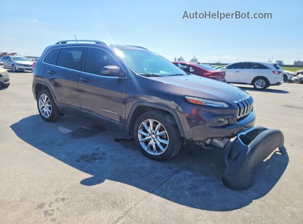 1C4PJLDB7GW200082 2016 JEEP CHEROKEE Gray Widok z przodu