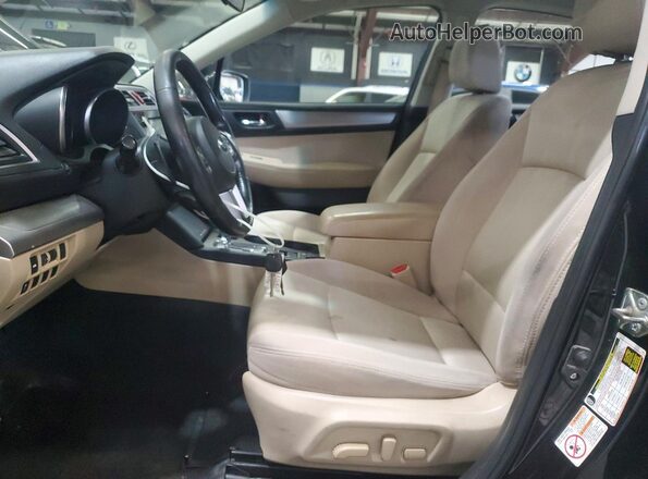 4S3BNAC66H3034728 2017 SUBARU LEGACY Черный Вид панели приборов