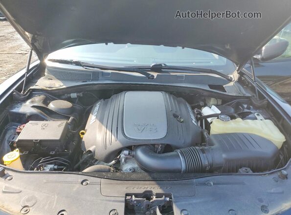 2C3CDXCT7GH104561 2016 DODGE CHARGER Black Engine compartment view