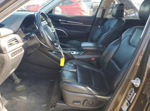 5XYP6DHC6LG025678 2020 KIA TELLURIDE Green Widok deski rozdzielczej