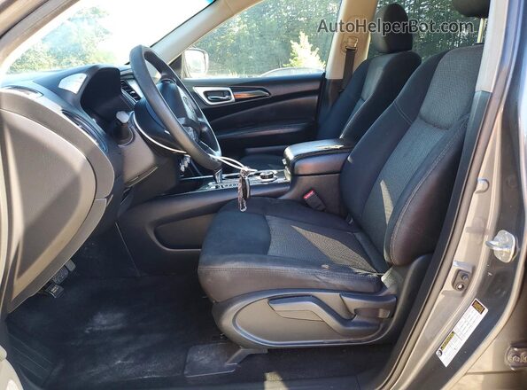 5N1DR2MM6KC588760 2019 NISSAN PATHFINDER Gray Vista del salpicadero
