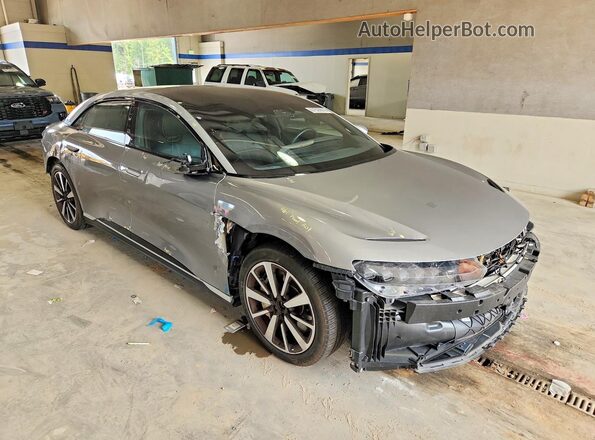 50EA1GBA7NA003099 2022 LUCID AIR Серый Передняя правая четверть
