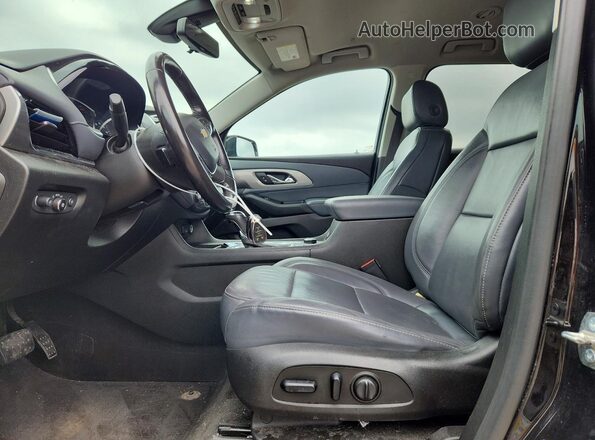 1GNEVHKW6JJ256704 2018 CHEVROLET TRAVERSE Black Widok deski rozdzielczej