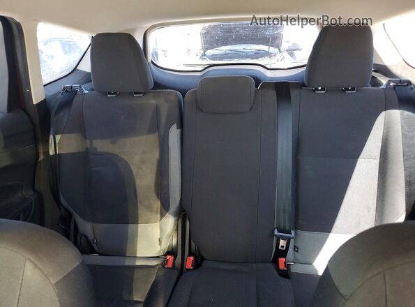 1FMCU0F79GUC58019 2016 FORD ESCAPE Maroon Widok wnętrza z tyłu
