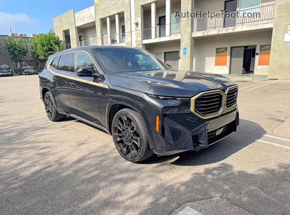 5YM23CS06S9Z98899 2025 BMW XM Black Tył lewy
