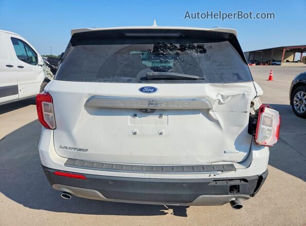 1FMSK7FH9LGB68333 2020 FORD EXPLORER White Widok wnętrza z przodu