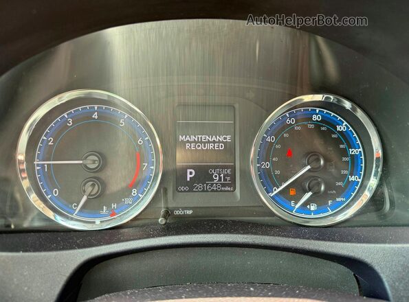 2T1BURHE9JC063042 2018 TOYOTA COROLLA Белый Вид щитка приборов