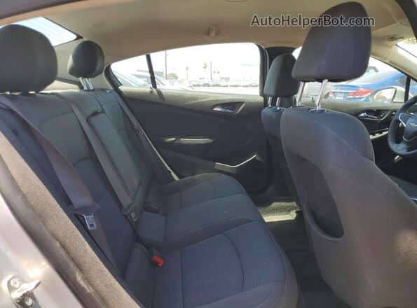 1G1BE5SM9H7168089 2017 CHEVROLET CRUZE Silver Rear interior view