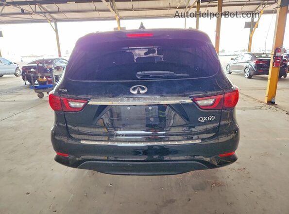 5N1DL0MN0KC519576 2019 INFINITI QX60 Черный Вид салона спереди