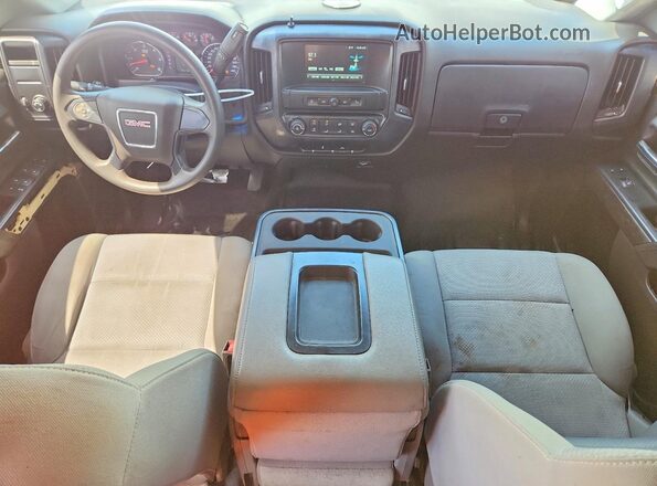 2GTR1LECXK1168910 2019 GMC SIERRA White Вид щитка приладів