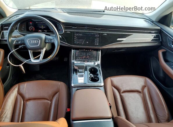 WA1CVAF14KD015059 2019 AUDI Q8 Черный Вид щитка приборов