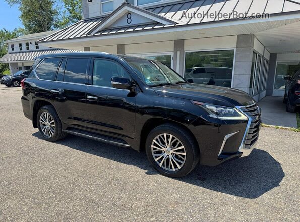 JTJHY7AX3J4262165 2018 LEXUS LX Black Задня ліва чверть