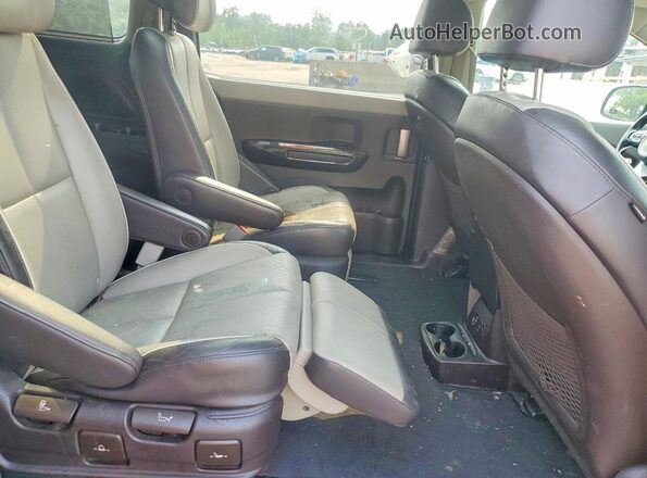 KNDME5C19G6171308 2016 KIA SEDONA Gray Вид підкапотного простору