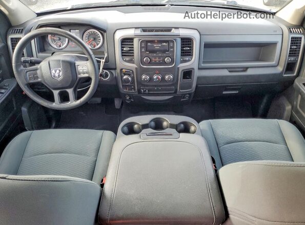 1C6RR7KM1KS750298 2019 RAM 1500 Белый Вид щитка приборов
