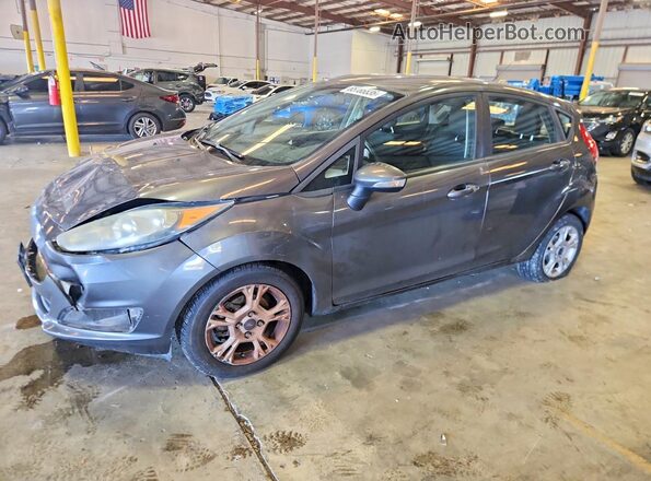 3FADP4EJ8GM156239 2016 FORD FIESTA Серый Задняя левая четверть