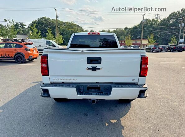 1GCVKREC1HZ142730 2017 CHEVROLET SILVERADO White Widok wnętrza z przodu