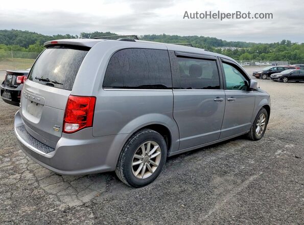 2C4RDGCG3JR240163 2018 DODGE GRAND Silver Przód prawy