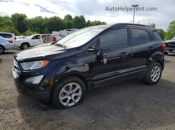 MAJ3S2GE5KC257652 2019 FORD ECOSPORT Black უკანა მარცხენა