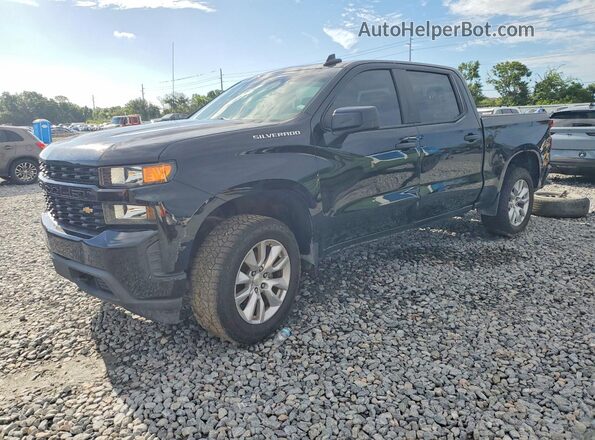 3GCPWBEK0MG128422 2021 CHEVROLET SILVERADO Black უკანა მარცხენა