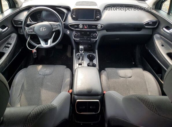 5NMS3CAD7KH035835 2019 HYUNDAI SANTA FE Gray Սարքավորումների վահանակի տեսք