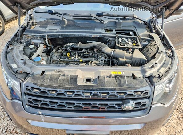 SALCR2BG3HH657115 2017 LAND ROVER DISCOVERY Gray Вид наклейки з VIN-кодом