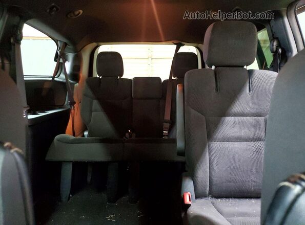 2C4RDGBG1HR787556 2017 DODGE CARAVAN Серый Вид задней части салона