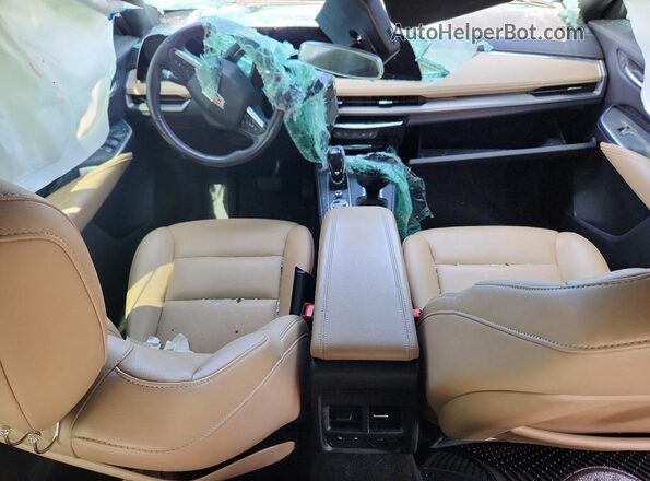 1GYAZAR48RF120896 2024 CADILLAC XT4 White Vista del cuadro de instrumentos