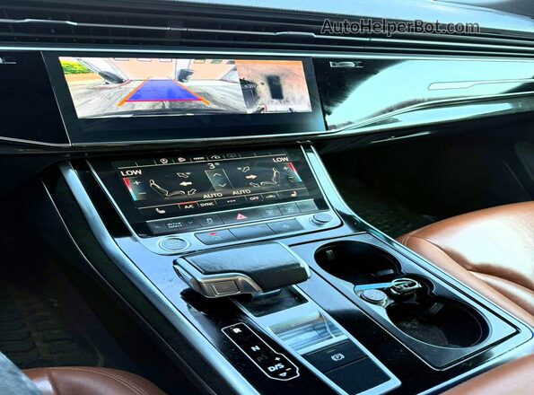 WA1AJAF74MD039789 2021 AUDI Q7 Black Вид щитка приладів