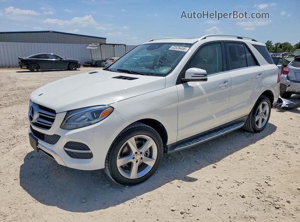 4JGDA5JB1JB048121 2018 MERCEDES-BENZ GLE White Tył lewy