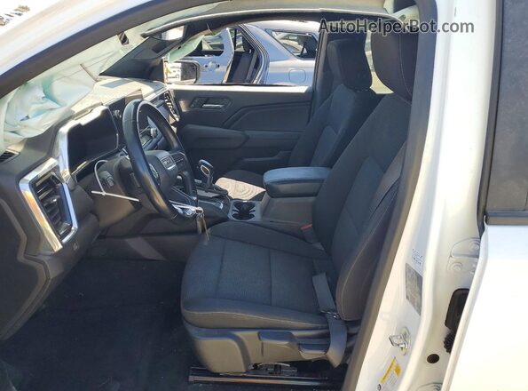 1GTP5BEK6R1131687 2024 GMC CANYON White Dashboard view