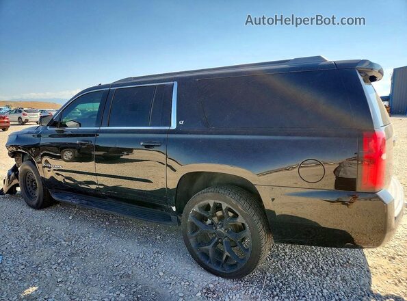 1GNSKHKCXKR119981 2019 CHEVROLET SUBURBAN Черный Задняя правая четверть
