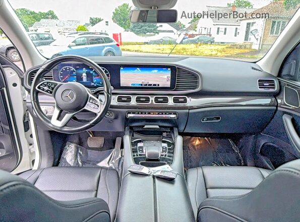 4JGFB4KB4LA008641 2020 MERCEDES-BENZ GLE White Вид задніх сидінь
