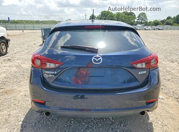 3MZBN1K79HM145618 2017 MAZDA 3 Black Widok wnętrza z przodu