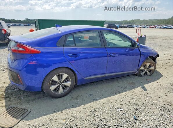 KMHC65LD9KU181808 2019 HYUNDAI IONIQ Blue Передня права чверть